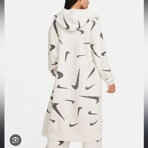 Nike boucle long cardigan
